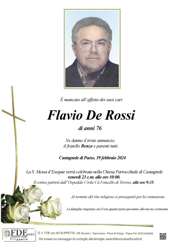 Flavio De Rossi