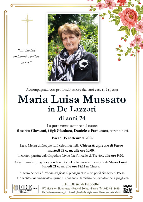 Maria Luisa Mussato